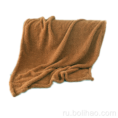 Очень мягкое окрашенное велюровое одеяло Shu